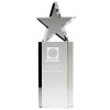 10 Inch Tower Star Optical Crystal Award
