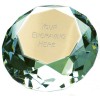 6cm Green Diamond Clarity Glass Award