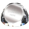 2 Inch Sparkle Crystal Paperweight Award