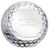 3 Inch Golf Orb Optical Crystal Award