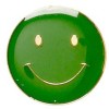 20mm Green Smiley Face Lapel Badge