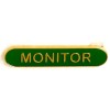  Green Monitor Lapel Badge
