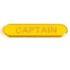  Yellow Captain Lapel Badge