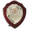 7 Inch Dressed Gold Finish Presentation Shield