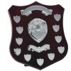 14 Inch Champion Silver Plate Annual Presentation Shield