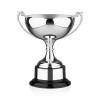9 Inch Shallow Bowl & Black Plinth Prestige Trophy Cup