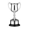 8 Inch Georgian Cup & Black Base Prestige Trophy Cup