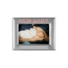 7 x 5 Inch Tall Pink New Baby Christening Jaunlet Photo Frame