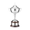 12 Inch High Stem & Golf Figurine Lid Golf Challenge Trophy Cup
