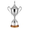 8 Inch Intricate Handle Revolution Trophy Cup