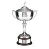 23 Inch Tall Stem & Golf Figurine Lid Golf Ultimate Trophy Cup