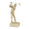 16 Inch Male Golf Golden Lion Figure Award