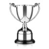 9 Inch Intricate Leaf Design Handle Endurance Trophy Cup