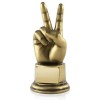 9 Inch Victory Never Give Up Hand Gesture Award