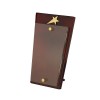 9 Inch Gold Star On Wooden Plaque Timezone Award