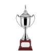 9 Inch Indented Rim & Short Stem Revolution Trophy Cup