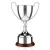 7 Inch Plain Handle & Rosewood Base Endurance Trophy Cup