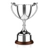 14 Inch Leaf Handle & Rosewood Base Endurance Trophy Cup