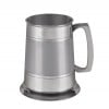 Plain Pewter One Pint Tankard