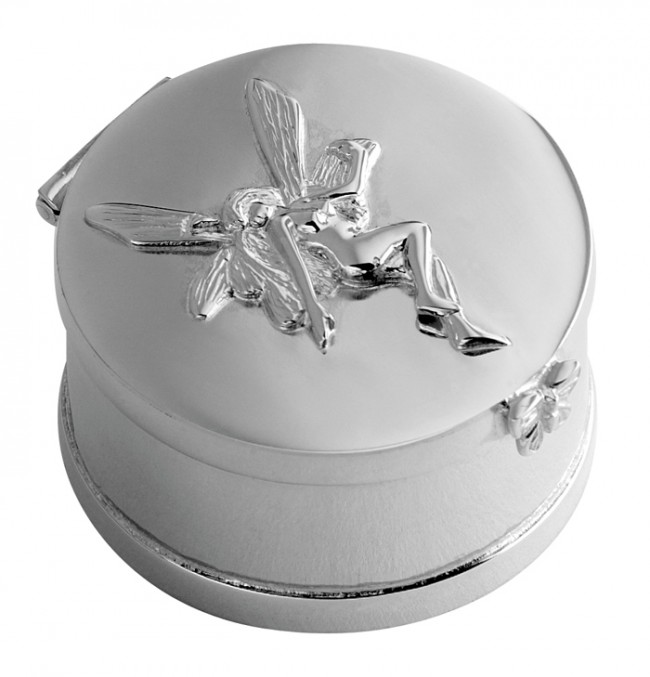 Sterling silver keepsake top box