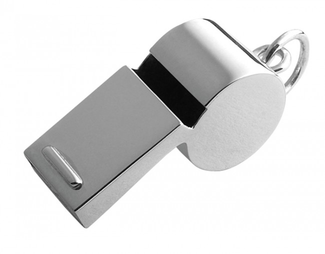 Sterling Silver Silver Whistle