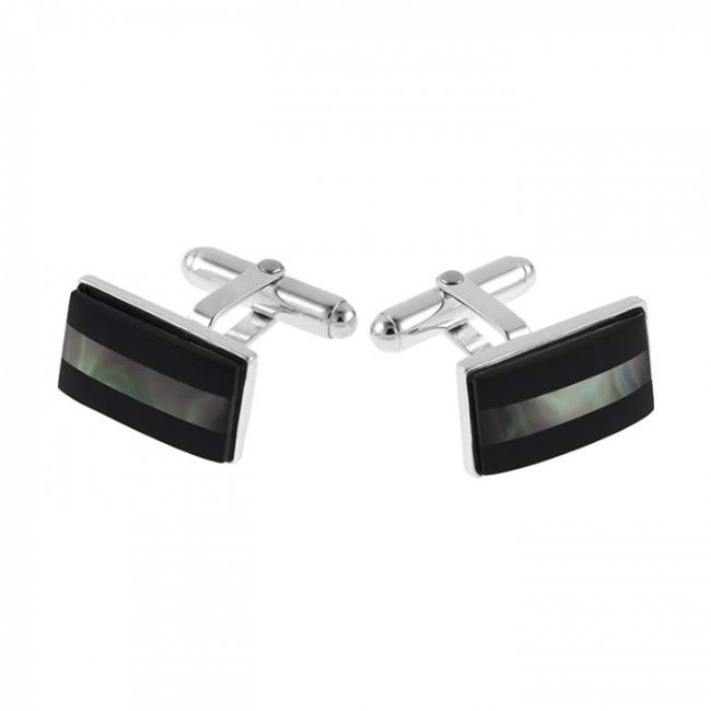 Sterling silver mother sale of pearl cufflinks