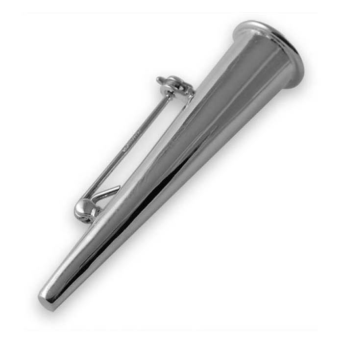 Sterling Silver Lapel Flower Holder