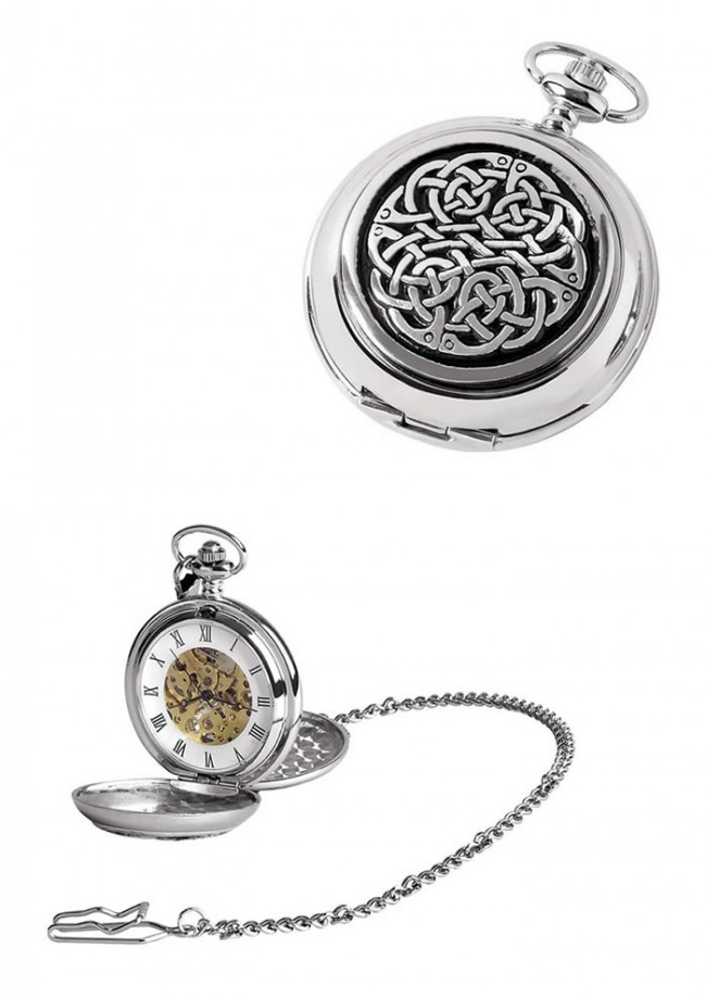 Celtic knot pocket watch hotsell