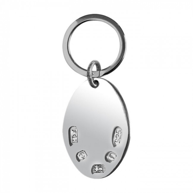 Sterling cheap key ring