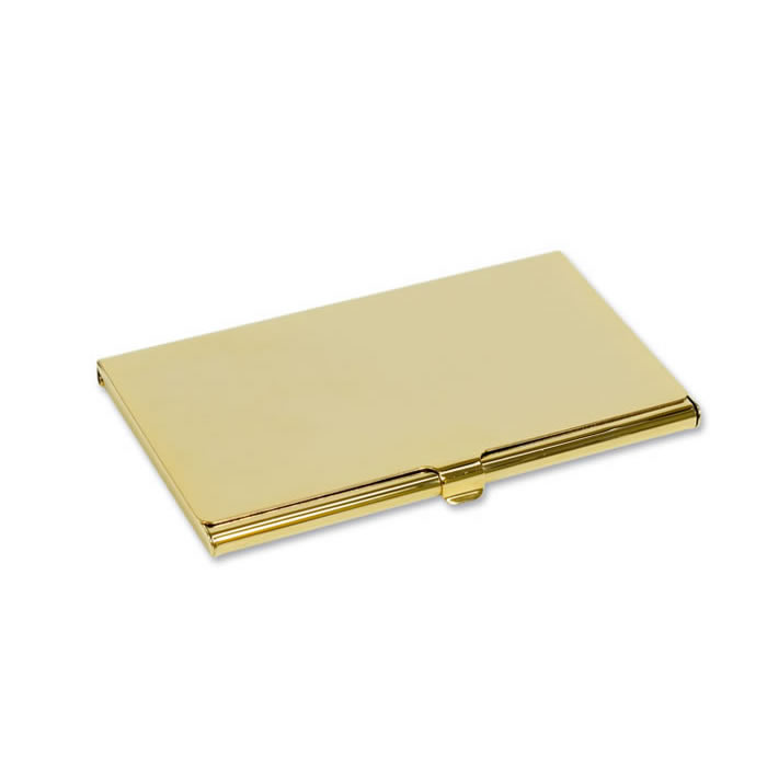 Gold Plated Business Card Holder