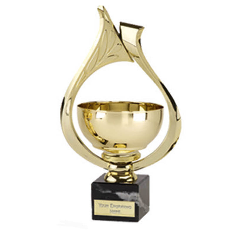 Lord Of Frenzied Flame Trophy 9 Inch Gold Cup in Flame Summit Trophy Cup