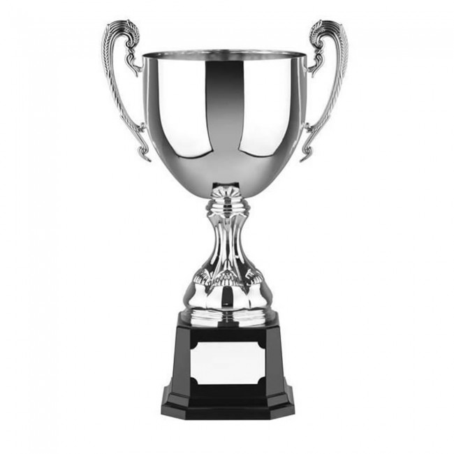 10 Inch Leaf Inlay Handles Casalegno Trophy Cup
