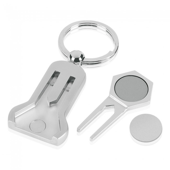 4 Inch Pitch & Ball Marker Golf Imega Key Ring
