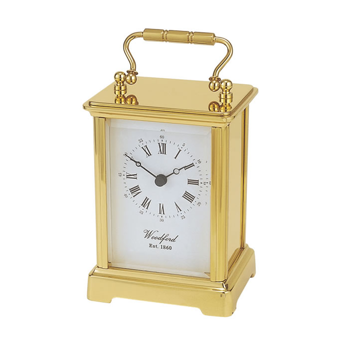 Brass Obis Quartz Carriage Clock