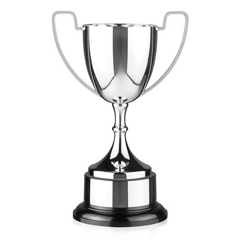 Classic Nickel Plated Cup on Heavy Base Trophy *FREE ENGRAVING* 12 sizes 