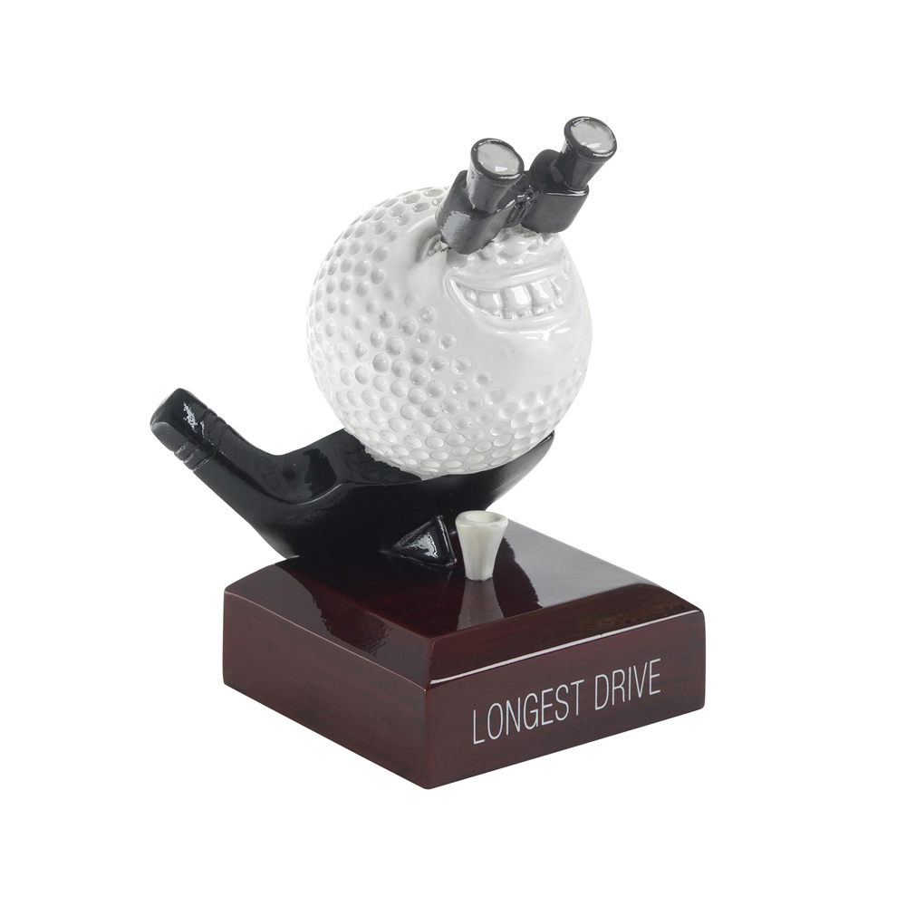 5 Inch Longest Drive Golf Ball Head Golf Goodwill Award