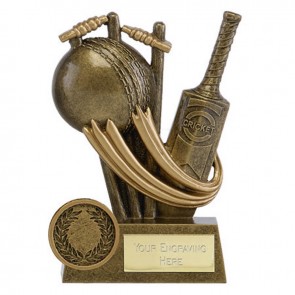 Personalised Engraved Sentinel Cricket Great Player Team Award 