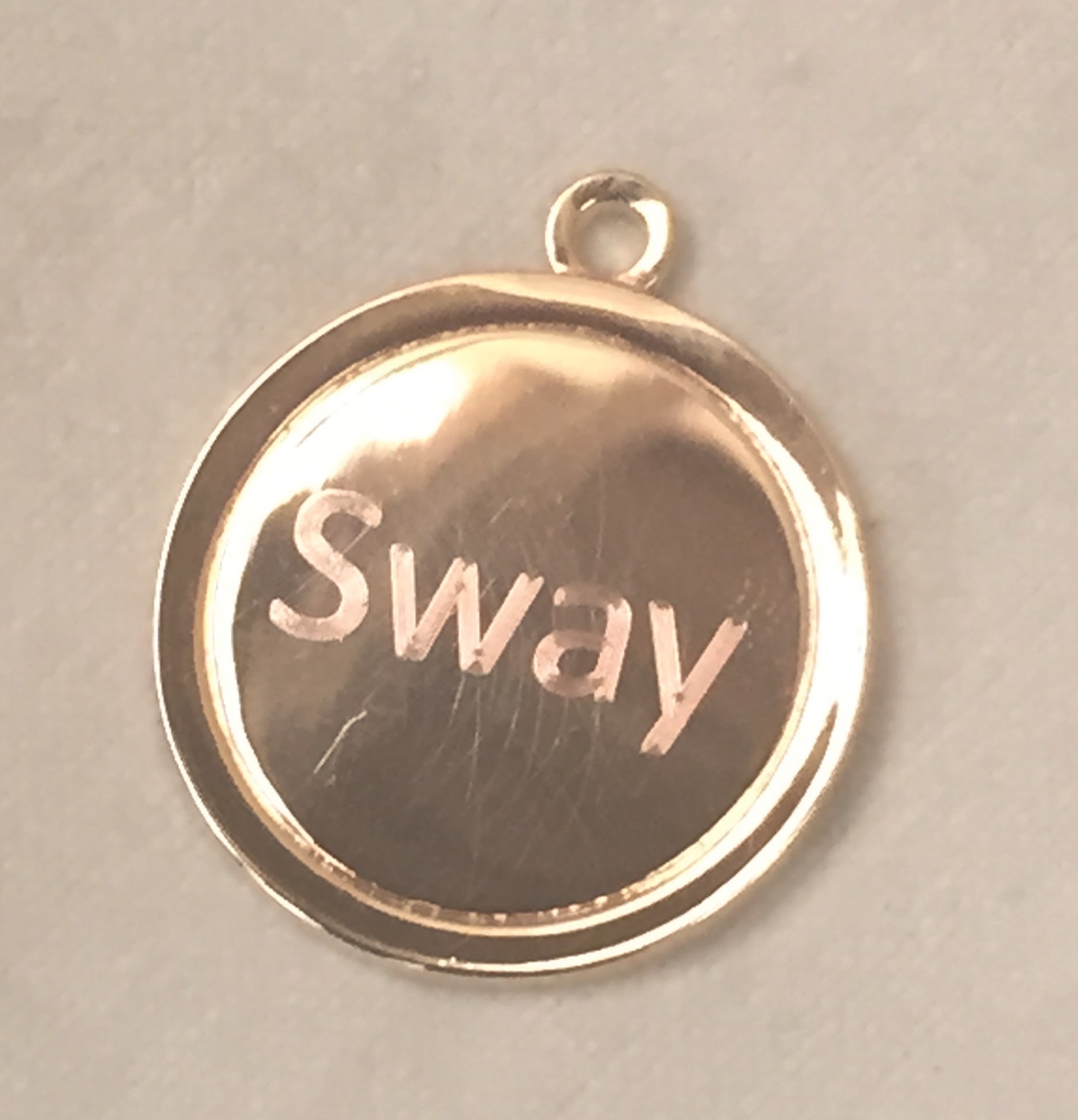 Finished Swag Tag - Image